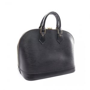 Louis Vuitton Alma PM Epi Noir Handbag Leather Black